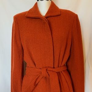 Jones New York Signature Rust Coat